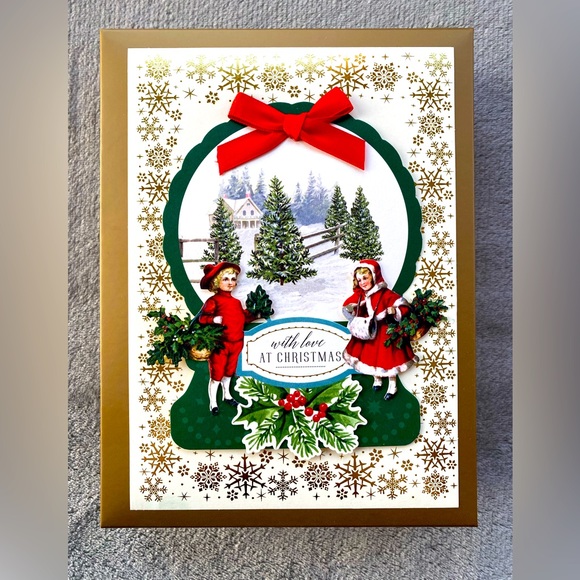 Anna Griffin Handmade Holiday Cards - With Love At Christmas - Picture 1 of 2
